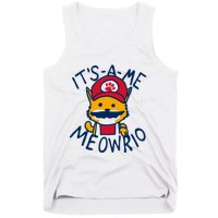 It's A Me Meowrio ,Funny Cat Lover Tank Top