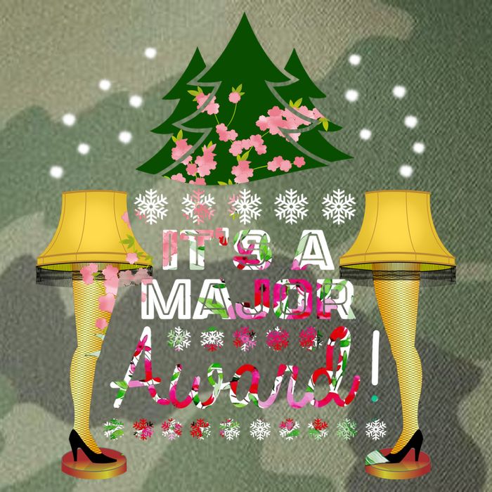 It's A Major Award Funny Christmas Fragile Lamp Leg Legacy Tie Dye Trucker Hat