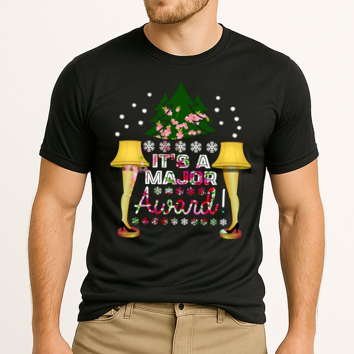 It's A Major Award Funny Christmas Fragile Lamp Leg Performance Shirt