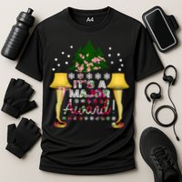 It's A Major Award Funny Christmas Fragile Lamp Leg Performance Shirt