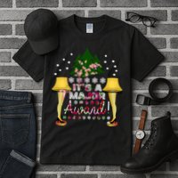 It's A Major Award Funny Christmas Fragile Lamp Leg Tall T-Shirt