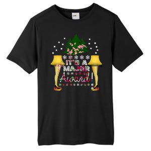 It's A Major Award Funny Christmas Fragile Lamp Leg Tall Fusion ChromaSoft Performance T-Shirt