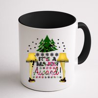 It's A Major Award Funny Christmas Fragile Lamp Leg Mug
