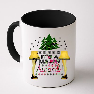 It's A Major Award Funny Christmas Fragile Lamp Leg Mug