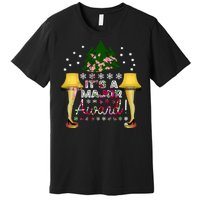 It's A Major Award Funny Christmas Fragile Lamp Leg Premium T-Shirt