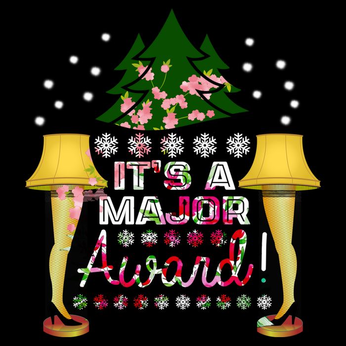 It's A Major Award Funny Christmas Fragile Lamp Leg Baby Bodysuit