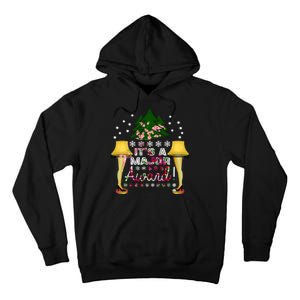 It's A Major Award Funny Christmas Fragile Lamp Leg Tall Hoodie