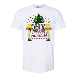 It's A Major Award Funny Christmas Fragile Lamp Leg Softstyle CVC T-Shirt