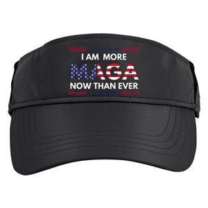 I Am More Maga Now Than Ever Trump Supporters American Adult Drive Performance Visor