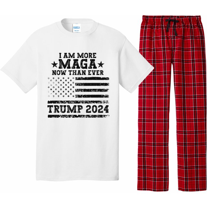 I Am More Maga Now Than Ever Trump 2024 You Missed Trump Pajama Set