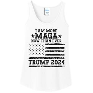 I Am More Maga Now Than Ever Trump 2024 You Missed Trump Ladies Essential Tank