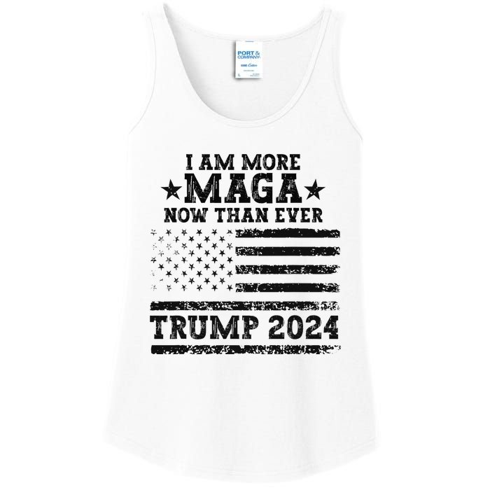 I Am More Maga Now Than Ever Trump 2024 You Missed Trump Ladies Essential Tank