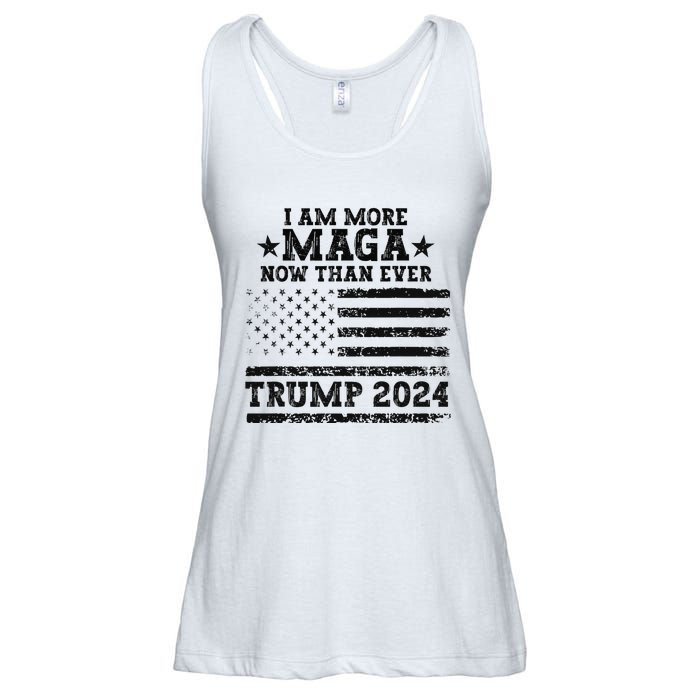 I Am More Maga Now Than Ever Trump 2024 You Missed Trump Ladies Essential Flowy Tank