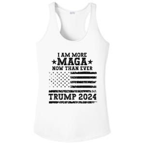 I Am More Maga Now Than Ever Trump 2024 You Missed Trump Ladies PosiCharge Competitor Racerback Tank