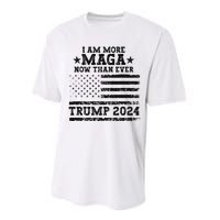 I Am More Maga Now Than Ever Trump 2024 You Missed Trump Performance Sprint T-Shirt