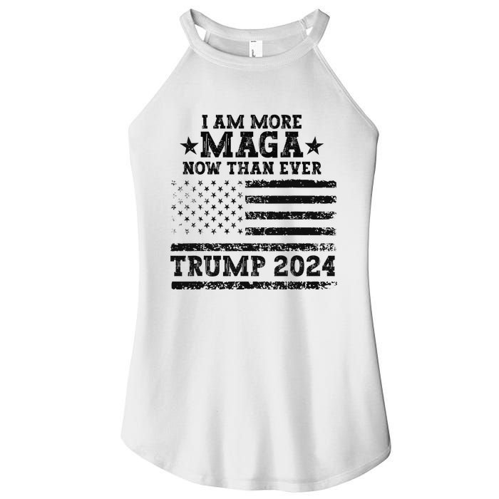 I Am More Maga Now Than Ever Trump 2024 You Missed Trump Women's Perfect Tri Rocker Tank