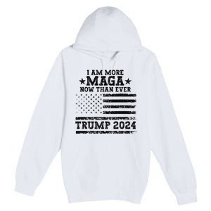 I Am More Maga Now Than Ever Trump 2024 You Missed Trump Premium Pullover Hoodie