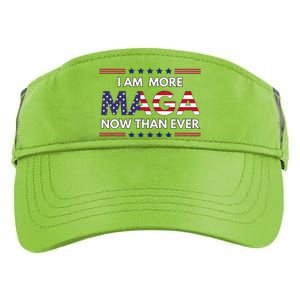 I Am More Maga Now Than Ever Trump Supporters American Adult Drive Performance Visor