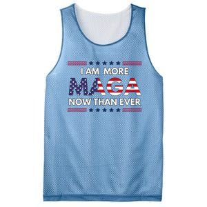 I Am More Maga Now Than Ever Trump Supporters American Mesh Reversible Basketball Jersey Tank