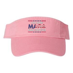 I Am More Maga Now Than Ever Trump Supporters American Valucap Bio-Washed Visor