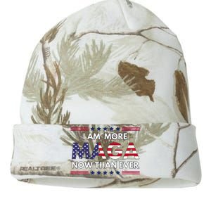 I Am More Maga Now Than Ever Trump Supporters American Kati Licensed 12" Camo Beanie