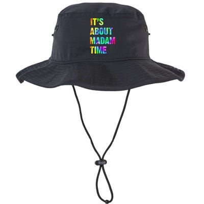 ItS About Madam Time Quote Saying President 2024 Legacy Cool Fit Booney Bucket Hat