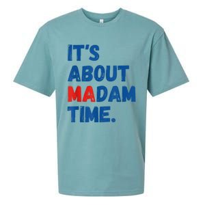 ItS About Madam Time 2024 Presidential Election Democrat Sueded Cloud Jersey T-Shirt