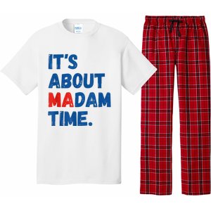 ItS About Madam Time 2024 Presidential Election Democrat Pajama Set