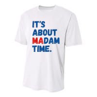 ItS About Madam Time 2024 Presidential Election Democrat Youth Performance Sprint T-Shirt