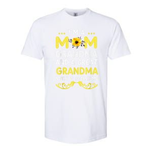 I'm A Mom Grandma Great Nothing Scares Me Mothers Day Gifts Softstyle CVC T-Shirt