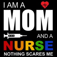 I'm A Mom And Nurse Nothing Scares Me Impact Tech Backpack