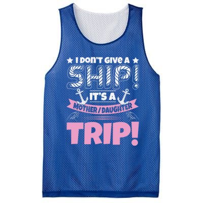 It's A Mother Daughter Trip Cruise Boat Ship Family Jokes Funny Gift Mesh Reversible Basketball Jersey Tank