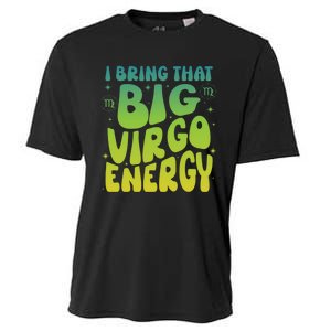 I Am M A Virgo Zodiac Sign Big Virgo Energy Cooling Performance Crew T-Shirt