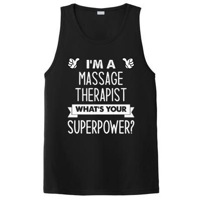 I'm A Massage Therapist What's Your Superpower PosiCharge Competitor Tank