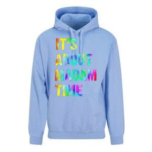 ItS About Madam Time Quote Saying President 2024 Unisex Surf Hoodie