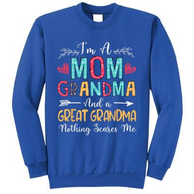 Im A Mom Grandma And A Great Grandma Mothers Day 2024 Sweatshirt