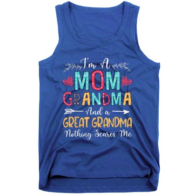 Im A Mom Grandma And A Great Grandma Mothers Day 2024 Tank Top