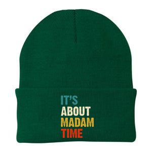 ItS About Madam Time Knit Cap Winter Beanie