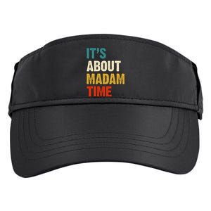 ItS About Madam Time Adult Drive Performance Visor