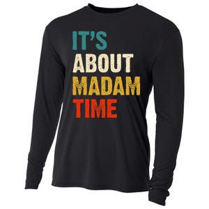 ItS About Madam Time Cooling Performance Long Sleeve Crew