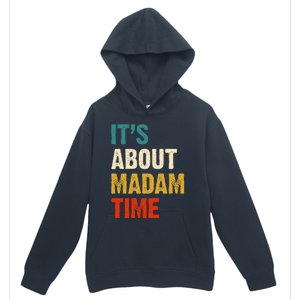 ItS About Madam Time Urban Pullover Hoodie