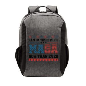 I Am More Maga Now Than Ever Trump 2024 Vector Backpack