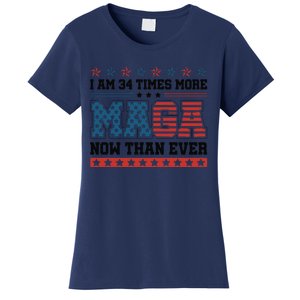 I Am More Maga Now Than Ever Trump 2024 Women's T-Shirt