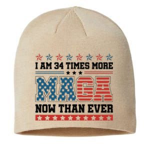 I Am More Maga Now Than Ever Trump 2024 Sustainable Beanie