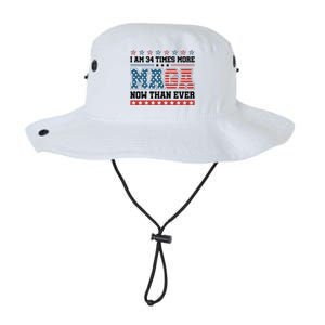 I Am More Maga Now Than Ever Trump 2024 Legacy Cool Fit Booney Bucket Hat