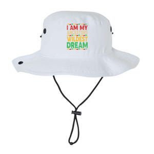 I Am My Ancestors Wildest Blm Dream Juneteenth Black History Funny Gift Legacy Cool Fit Booney Bucket Hat