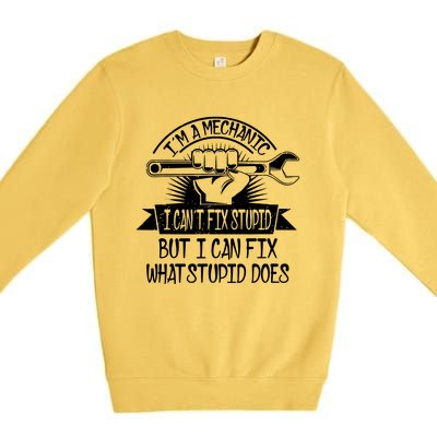 Im A Mechanic Premium Crewneck Sweatshirt