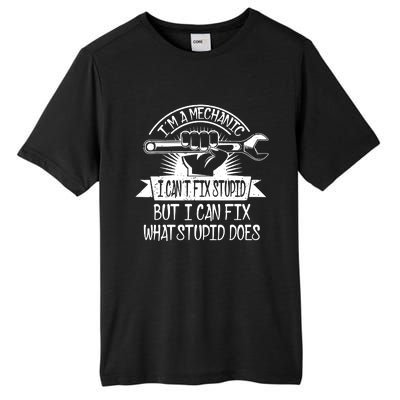 Im A Mechanic Tall Fusion ChromaSoft Performance T-Shirt