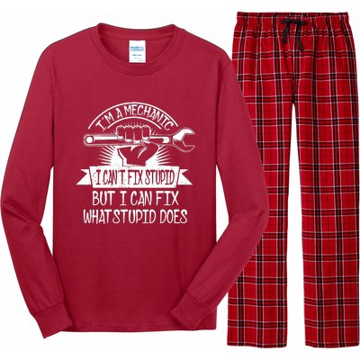 Im A Mechanic Long Sleeve Pajama Set