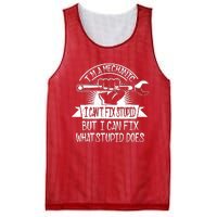 Im A Mechanic Mesh Reversible Basketball Jersey Tank